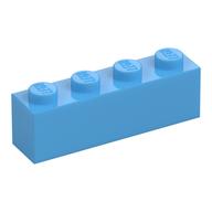 Brick 1 x 4 (Medium Blue)