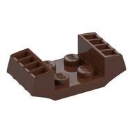 Plate Special 2 x 2 with Grills (Brown)