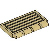 Hinge Train Gate 2 x 4 (Tan)