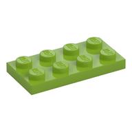 Plate 2 x 4 (Lime)