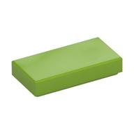 Tile 1 x 2 with Groove (Lime)