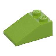 Brick Sloped 33° 3 x 2 (Lime)