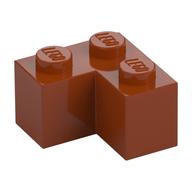 Brick 2 x 2 Corner (Dark Orange)