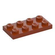 Plate 2 x 4 (Dark Orange)
