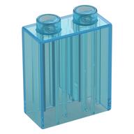 Duplo Brick 1 x 2 x 2 (Trans-Light Blue)