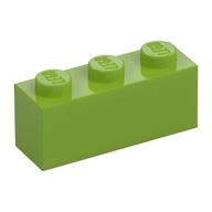 Brick 1 x 3 (Lime)