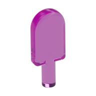 Food Popsicle / Lollipop (Trans-Dark Pink)