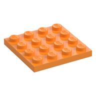 Plate 4 x 4 (Medium Orange)