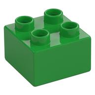 Duplo Brick 2 x 2 (Bright Green)
