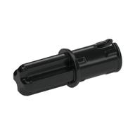Technic Axle Pin with Friction Ridges Lengthwise (Black)