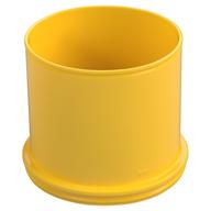 Duplo Ball Tube Straight (Yellow)