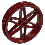 Wheel 61.6 x 13.6 Motorcycle (Dark Red)