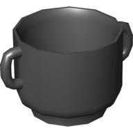 Duplo Pot / Kettle with Handles (Black)
