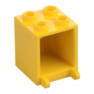 Box 2 x 2 x 2 [Hollow Studs] (Yellow)