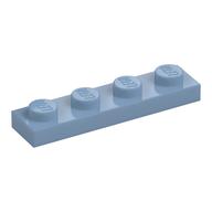Plate 1 x 4 (Sand Blue)