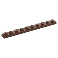 Plate 1 x 10 (Brown)