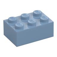 Brick 2 x 3 (Sand Blue)