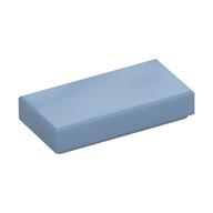 Tile 1 x 2 with Groove (Sand Blue)