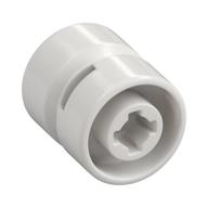 Wheel 11 x 12 with Hole Notched for Wheels Holder Pin (White)