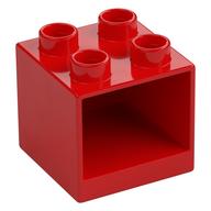 Duplo Cabinet 2 x 2 x 1.5 (Red)