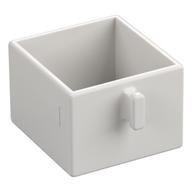 Duplo Drawer 2 x 2 with Pull Handle (White)