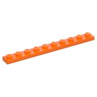 Plate 1 x 10 (Orange)