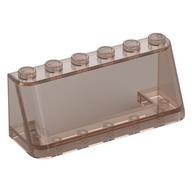 Windscreen 2 x 6 x 2, Wide Top (Trans-Brown)
