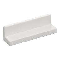 Panel 1 x 4 x 1 with Rounded Corners [Thick Wall] (White)