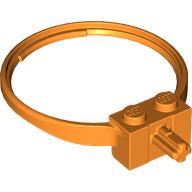 Sports Hoop with 2 Studs and Axle (Orange)