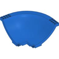 Sports Arena Section / Snowboard Ramp Corner (Blue)