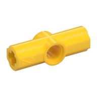 Technic Axle and Pin Connector Angled #2 - 180° (Yellow)