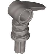 Large Figure Weapon, Claw / Tooth / Hook 2 x 3 with Axle and Hole (Pearl Light Gray)