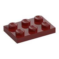 Plate 2 x 3 (Dark Red)