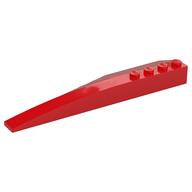 Brick Wedged, Curved 12 x 3 Right (Red)