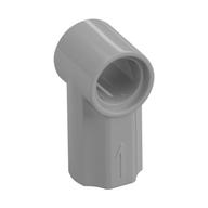 Technic Axle and Pin Connector Angled #1 (Pearl Light Gray)