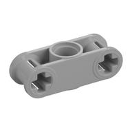 Technic Axle and Pin Connector Perpendicular 3L with Centre Pin Hole (Pearl Light Gray)
