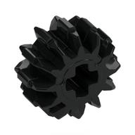 Technic Gear 12 Tooth Double Bevel (Black)