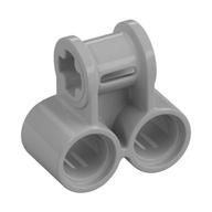 Technic Axle and Pin Connector Perpendicular Double (Pearl Light Gray)