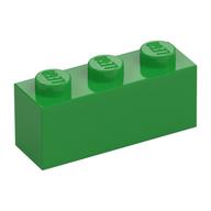 Brick 1 x 3 (Bright Green)