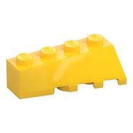 Brick Wedged, Sloped 45° 4 x 2 Left (Yellow)