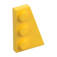 Wedge Plate 3 x 2 Right (Yellow)
