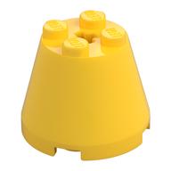 Cone 3 x 3 x 2 (Yellow)