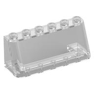 Windscreen 2 x 6 x 2, Wide Top (Trans-Clear)