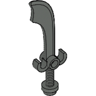 Weapon Sword / Scimitar (Dark Gray)