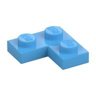 Plate 2 x 2 Corner (Medium Blue)
