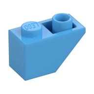 Brick Sloped Inverted 45° 2 x 1 (Medium Blue)