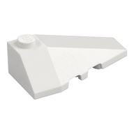 Brick Wedged, Sloped 4 x 2 Triple Right (White)