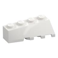 Brick Wedged, Sloped 45° 4 x 2 Left (White)