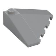 Brick Wedged, Sloped 18° 4 x 4 Corner (Light Bluish Gray)