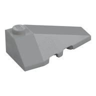 Brick Wedged, Sloped 4 x 2 Triple Right (Light Bluish Gray)